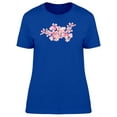 thumbnail image 1 of Cherry Blossoms On Branch T-Shirt Women -Image by Shutterstock, Female Large, 1 of 2