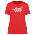 thumbnail image 1 of Cherry Blossoms On Branch T-Shirt Women -Image by Shutterstock, Female XX-Large, 1 of 2