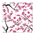 thumbnail image 1 of Cherry Blossoms - Painting Cherry Blossom Watercolor Floral Pattern Botanical Nature Unframed Wall Art Print 24 x 24 inches, 1 of 9