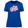 thumbnail image 1 of Cherry Blossoms Watercolor T-Shirt Women -Image by Shutterstock, Female XX-Large, 1 of 2