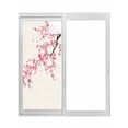 thumbnail image 1 of Cherry Blossoms Window Privacy Film, Pink Flower Floral Spring Nature Country Static Cling UV Sun Blocking Tint Film Heat Control Windows Films for Bedroom Bathroom, Window Stickers 29.5"x78.7", 1 of 8
