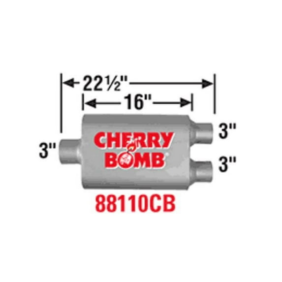Cherry Bomb 88110 Vortex Muffler