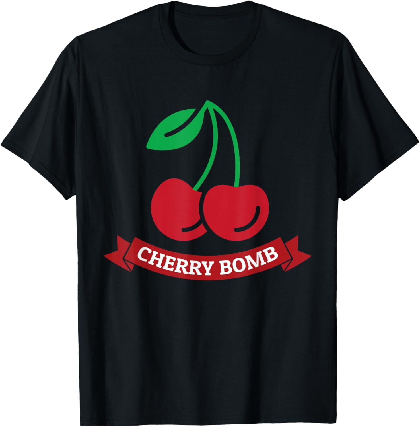 Cherry Bomb T Shirt Girls, 70s Retro Shirts for Women TShirt
