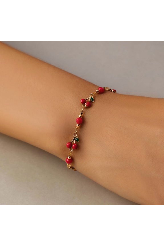 Cherry Bracelet Women's Sweet Fashion Fruit