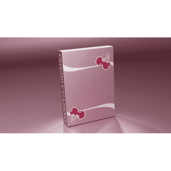 Cherry Casino Flamingo Quartz Pink Playing Cards by Pure Imagination Projects