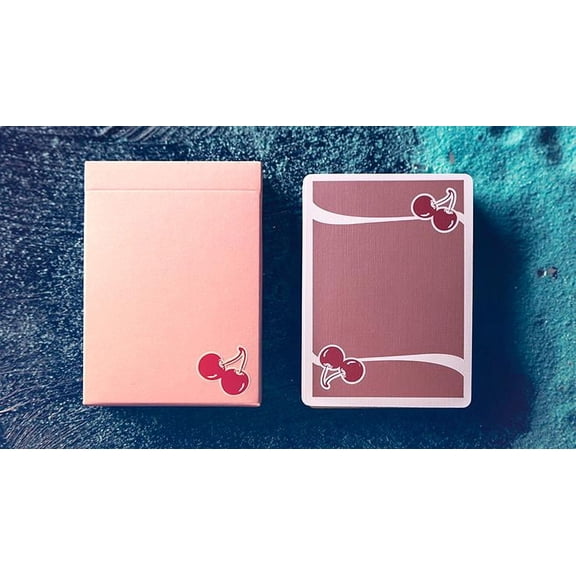 Cherry Casino House Deck Playing Cards (Flamingo Pink)