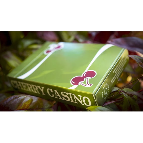 Cherry Casino (Sahara Green) Playing Cards