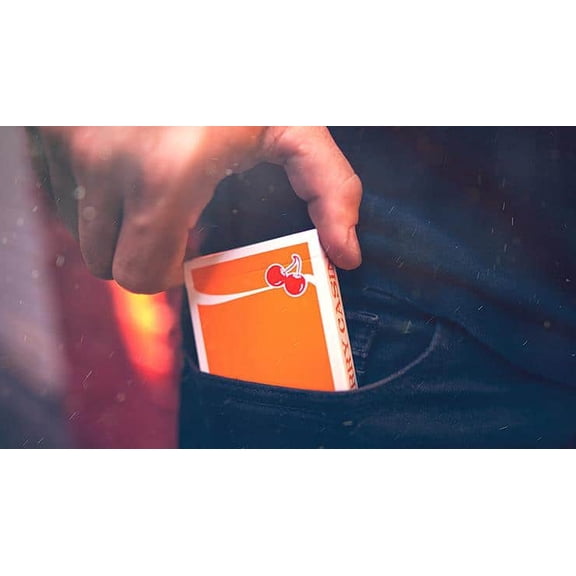 Cherry Casino Summerlin Sunset (Orange) Playing Cards by Pure Imagination