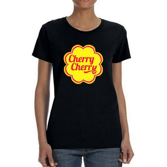 Cherry Cherry T-Shirt Women -Image by Shutterstock, Female 5X-Large