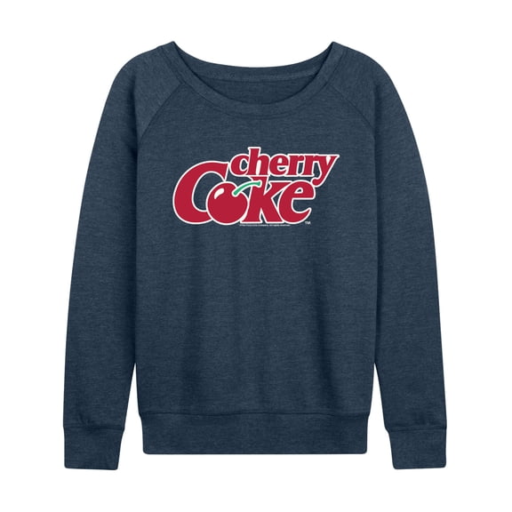 Cherry Coke - Cherry Coke - Women's French Terry Long Sleeve Pullover