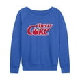 thumbnail image 1 of Cherry Coke - Cherry Coke - Women's French Terry Long Sleeve Pullover, 1 of 3