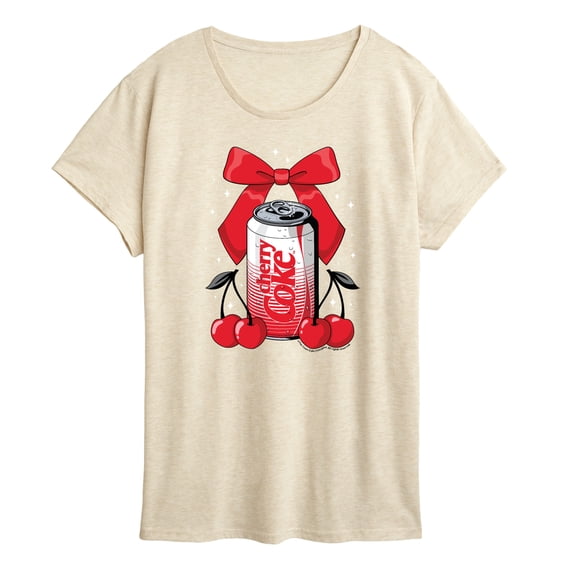 Coca-Cola - Coquette Cherry Coke - Women's Short Sleeve Graphic T-Shirt