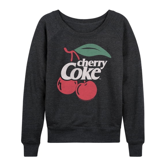 Cherry Coke - Outrageous - Women's French Terry Long Sleeve Pullover