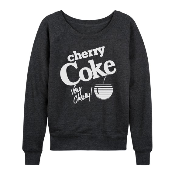 Cherry Coke - Very Cherry - Women's French Terry Long Sleeve Pullover