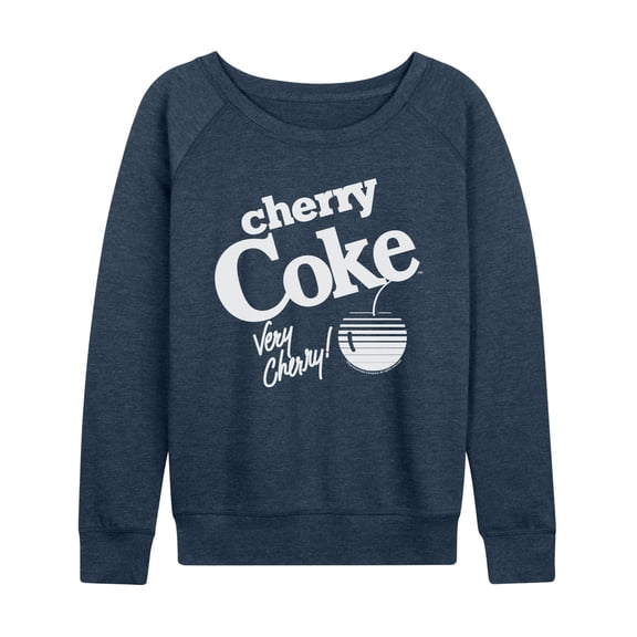 Cherry Coke - Very Cherry - Women's French Terry Long Sleeve Pullover