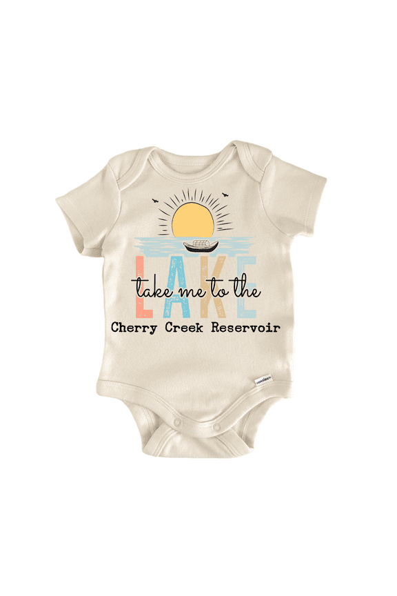 Cherry Creek Reservoir - Baby Bodysuit