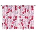 thumbnail image 1 of Cherry Curtains-blackout Curtains Bedroom Decor Living Room Darkening Grommet Window Drapes 2 Panels Set 41"x63", 1 of 2
