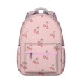thumbnail image 1 of Cherry Design Laptop Backpack for Women Teens, Large School College Bookbag with Laptop Sleeve, Durable Work Backpack for Commute Travel, Cherry Gift Idea, 1 of 6