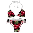 thumbnail image 1 of Cherry Detachable Sponge Adjustable Strap Bikini Set Two-Pack Swimsuits Swimming Suits Applicable Scenes, 1 of 6