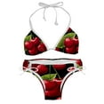 thumbnail image 1 of Cherry Detachable Sponge Adjustable Strap Bikini Set Two-Pack for Various Scenes, 1 of 6
