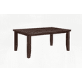 thumbnail image 1 of Cherry Dining Table with Tapered Legs | Ideal for Small Spaces & Family Meals, 1 of 6