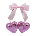 thumbnail image 1 of Cherry Disco Balls with Bow- Ultra Sparkle Disco Party Decor, Home Hanging Ornaments for Wedding, Valentine's Day Gifts & Disco Theme Parties, 1 of 9
