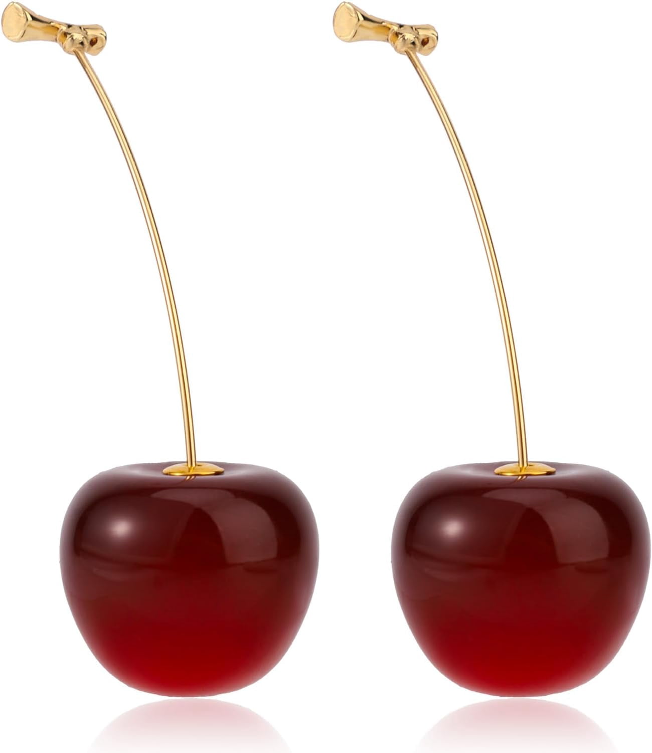 cherry-earrings-for-women-cute-3d-red-cherry-jewelry-unique-fruit
