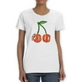 thumbnail image 1 of Cherry Fashion Slogan T-Shirt Women -Image by Shutterstock, Female XX-Large, 1 of 4