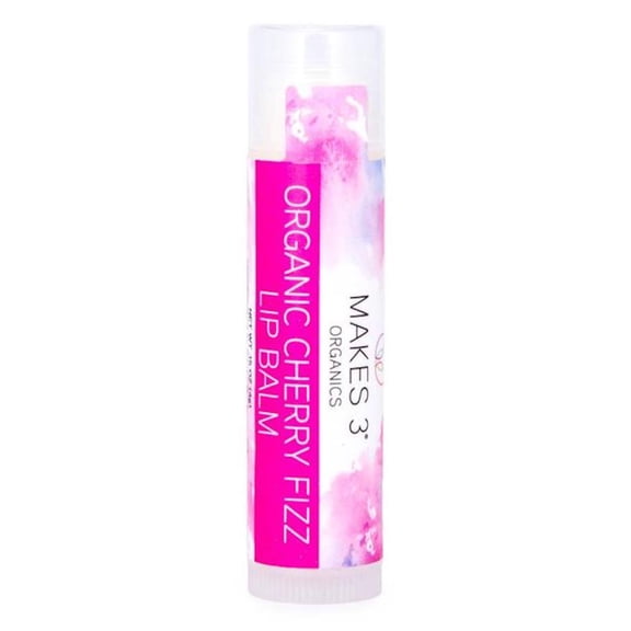 Cherry Fizz Organic Lip Balm (4pack)