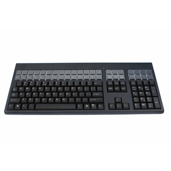 Cherry G86-71400euadaa Pos Keyboard 173 Keys - Qwerty Layout - 42 Relegendable Keys - Usb - Black (g8671400euadaa)