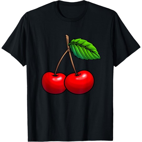 Cherry Graphic For Men Women Kids Cherry Print Cherry Lover T-Shirt
