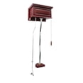 thumbnail image 1 of Cherry High Tank Toilet Conversion Kit Chrome Z-pipe Renovators Supply, 1 of 5
