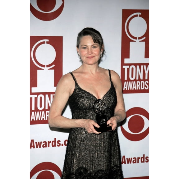 Cherry Jones In The Press Room For American Theatre Wing�S Antoinette Perry 2005 Tony Awards, The Rainbow Room, New York, Ny, June 05, 2005. Photo By Fernando LeonEverett Collection Celebrity (8 x 10)