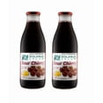 thumbnail image 1 of Cherry Juice Net 33.8 fl.oz (1 Ltr.) - Two (2) Glass Bottles - High in Antioxidants, 1 of 5