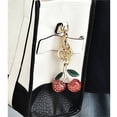thumbnail image 1 of Cherry Keychain Bag Charm Pendant Car Key Accessory Fashion Decoration Gift Idea for Friends Family Cute Ornament, 1 of 5