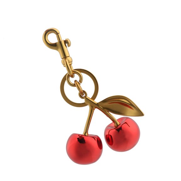 Cherry Keyring Alloy Texture Key Accessory Suitable for Fashion Women Girls