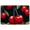 thumbnail image 1 of Cherry Kitchen Rugs Indoor Rug Door Mats - Polyester, Non-Slip, Machine Washable, 1 of 6