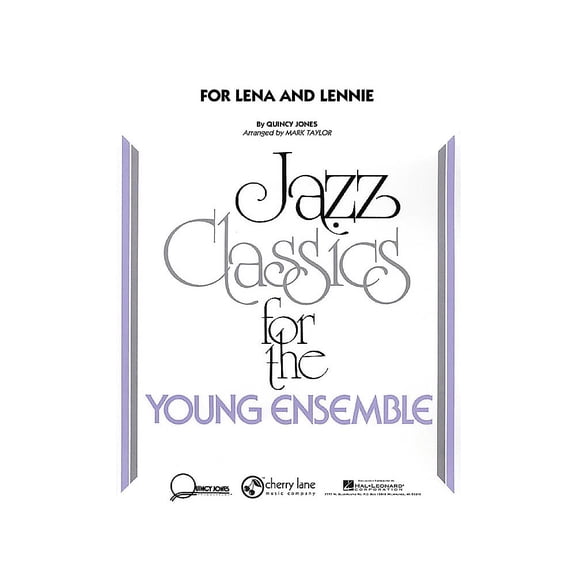 For Lena and Lennie Jazz Band Level 3 Arranged by Mark Taylor