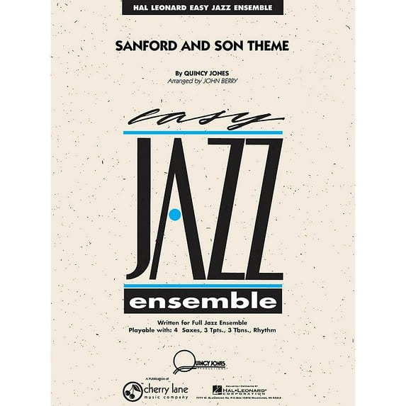 Cherry Lane Sanford and Son Theme Jazz Band Level 2 Arranged by John Berry