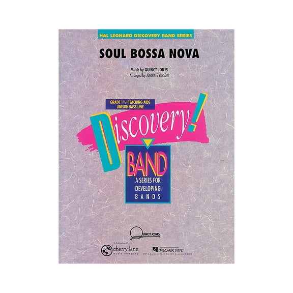 Soul Bossa Nova Concert Band Level 1.5 Arranged by Johnnie Vinson