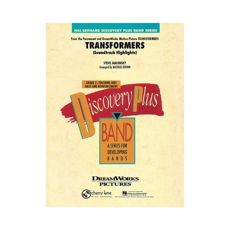Transformers Soundtrack Highlights - Discovery Plus Concert Band Series Level 2 arranged by Michael Brown