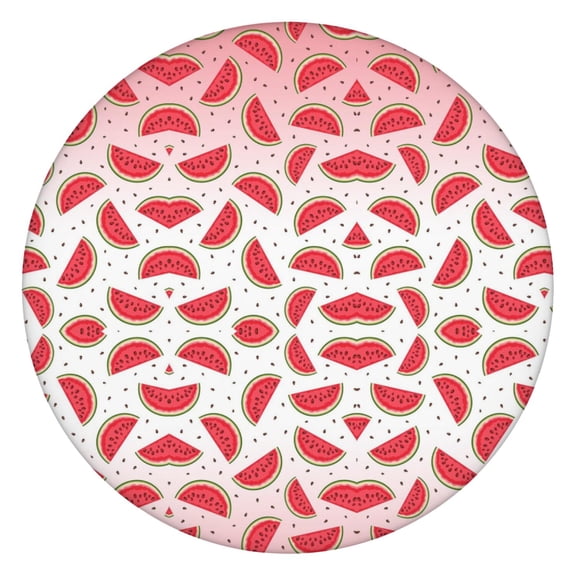 Cherry Lover Tablecloth Cute Fruit Pattern Aesthetic Red Pink Design for Summer or Picnic Decor