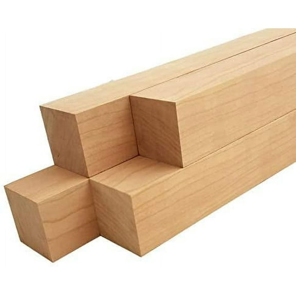 Cherry Lumber Square Turning Blanks - 3" x 3"