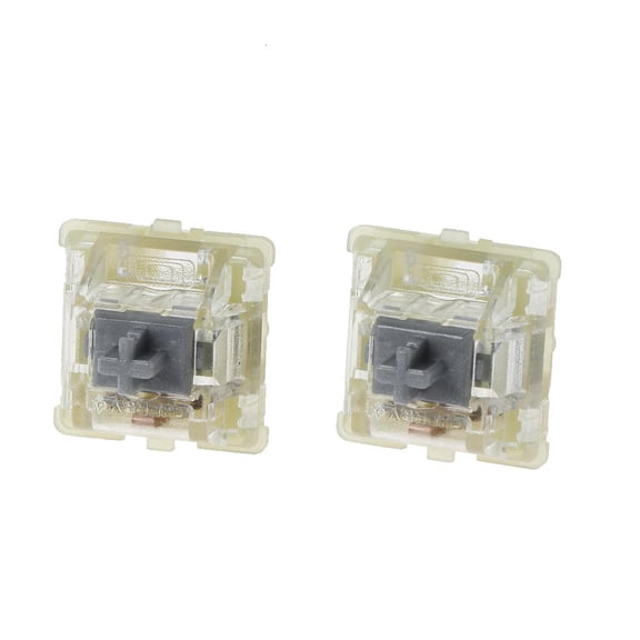 RGB Switches Keycap Keyswitches Keymodule Mechanical Keyboard Switches Replacement (Silver 3 pin, 2 pcs)