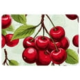 thumbnail image 1 of Cherry Machine Washable Non-Slip Polyester Indoor Floor Rug and Chair Mats, 1 of 6