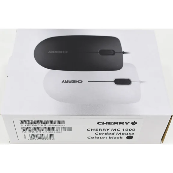 Cherry Mc 1000 Wired Usb Mouse, 3 Button W/ Scroll Wheel