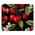 thumbnail image 1 of Cherry Mouse Pad for Laptop Wireless Mouse Home Office Travel, Portable & Washable, 1 of 7