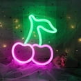 thumbnail image 1 of Cherry Neon Sign for Wall Decor LED Neon Light Wall Sign Hanging Lamp Lights, 1 of 7