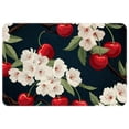 thumbnail image 1 of Cherry Non-Slip Polyester Chair Mat for Office, Machine Washable Door Rug, 1 of 6