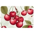 thumbnail image 1 of Cherry Non-Slip Polyester Floor Rug Mat, Machine Washable Floor Mats, 1 of 6
